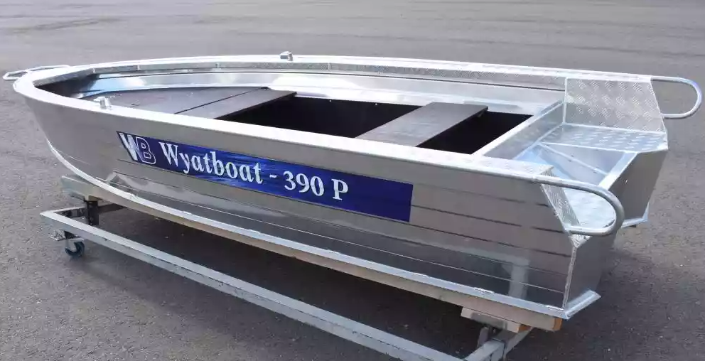 Алюминиевая лодка Wyatboat-390Р Fish в Кемерово