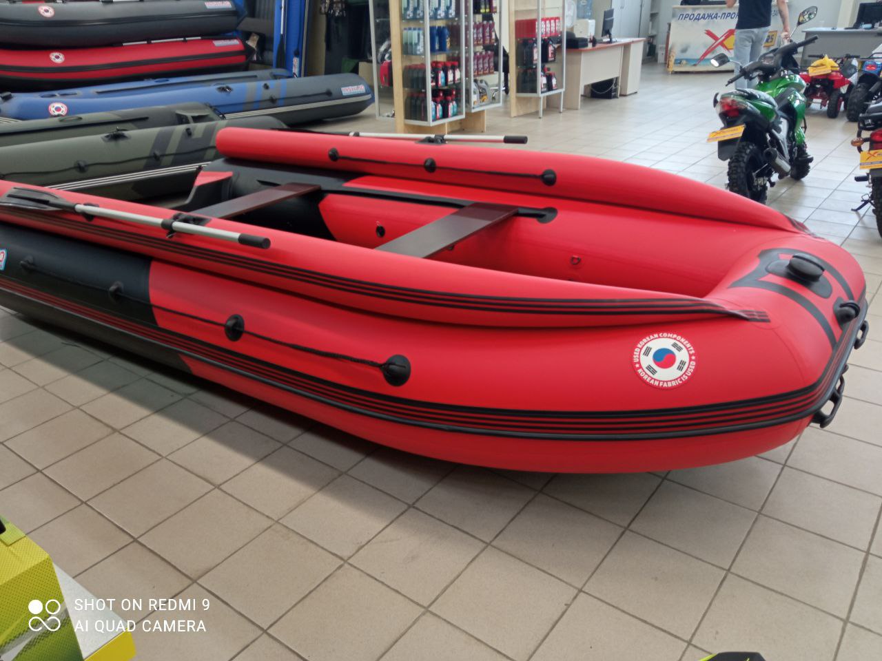 Лодка MISHIMO RIVER FJET PRO 470 под водомет в Кемерово