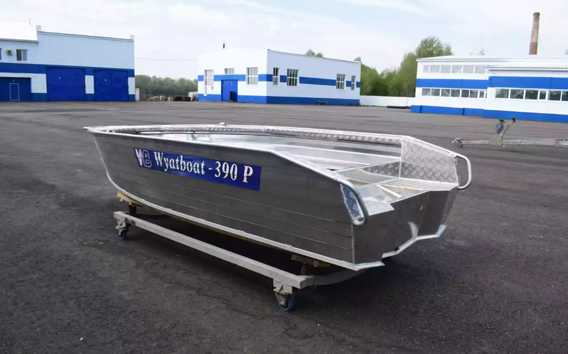 Алюминиевая лодка Wyatboat-390Р Увеличенный борт в Кемерово