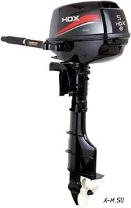 Лодочный мотор 4-х тактный HDX F 5 BMS в Кемерово