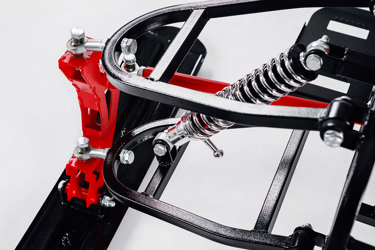 Лыжный модуль IKUDZO TERRAIN с подогревом ручек металлические лыжи в Кемерово