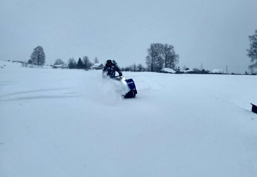 Мотобуксировщик Альбатрос-XLV 15 тележки, 1450 мм в Кемерово