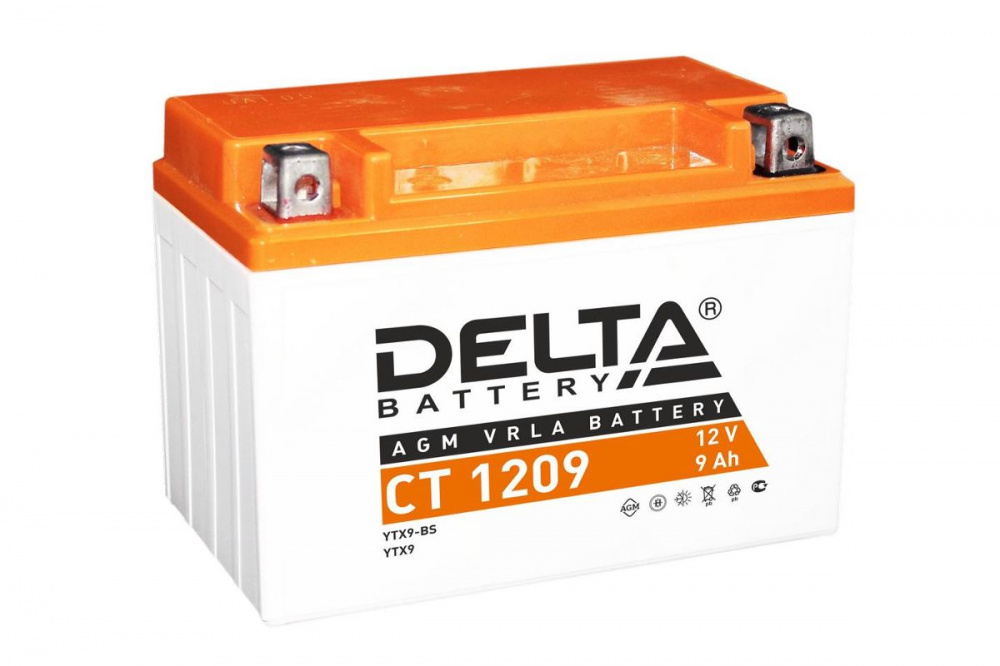 Аккумулятор Delta CT 1209 (12V / 9Ah) в Кемерово