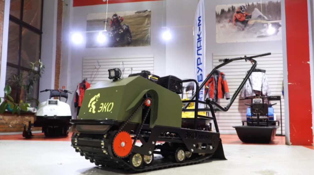 Мотобуксировщик ЭКО-Мини 15 лс (рама цельнометаллическая гнутая) в Кемерово