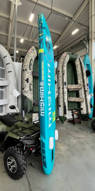 SUP (САП) Доска MISHIMO PRO-MAX Light Teal 12,6’ (385см) в Кемерово