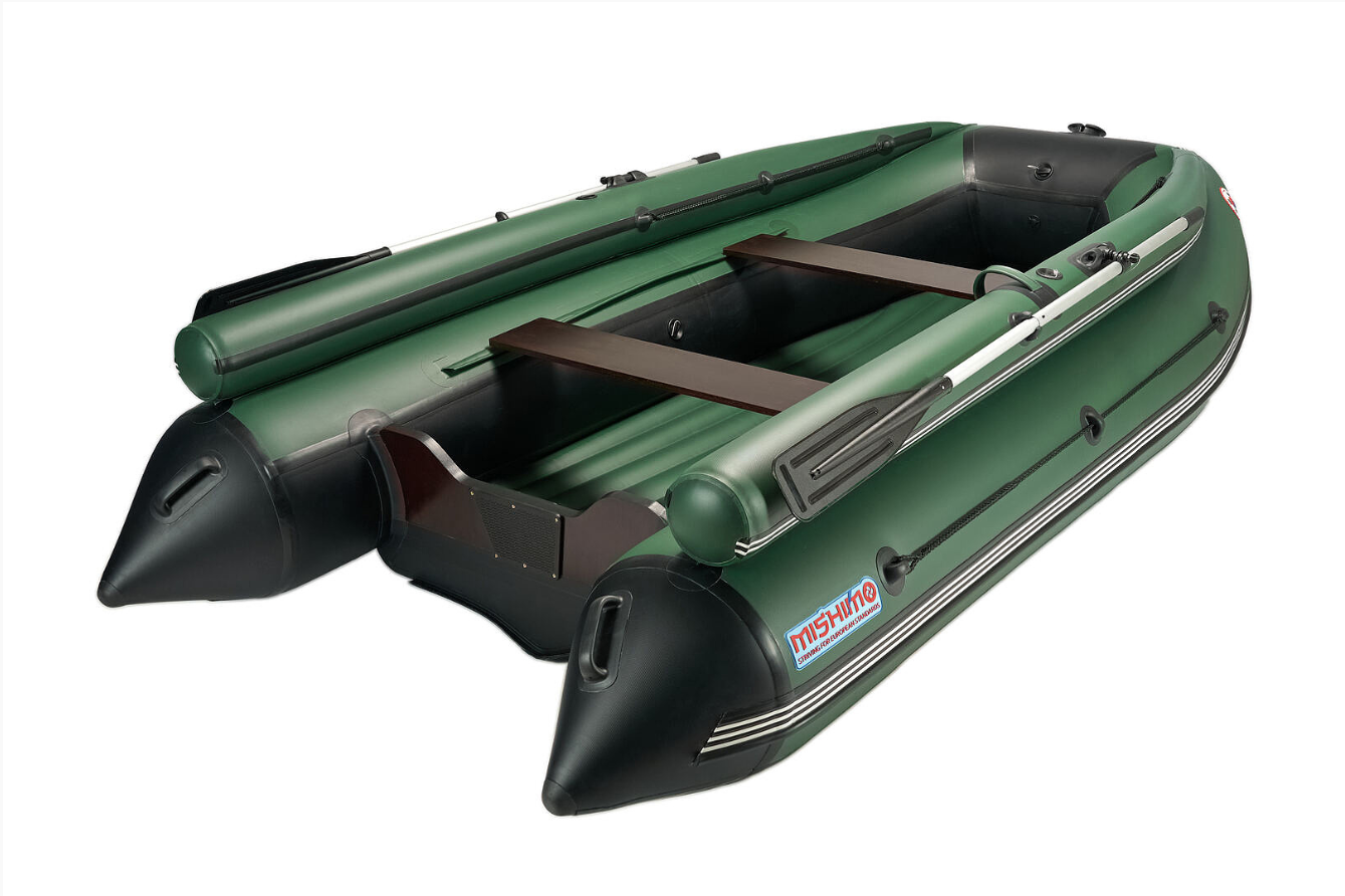 КОМПЛЕКТ ЛОДКА MISHIMO FAMILY LITE 370 + МОТОР 9,9 (15) Л.С. в Кемерово