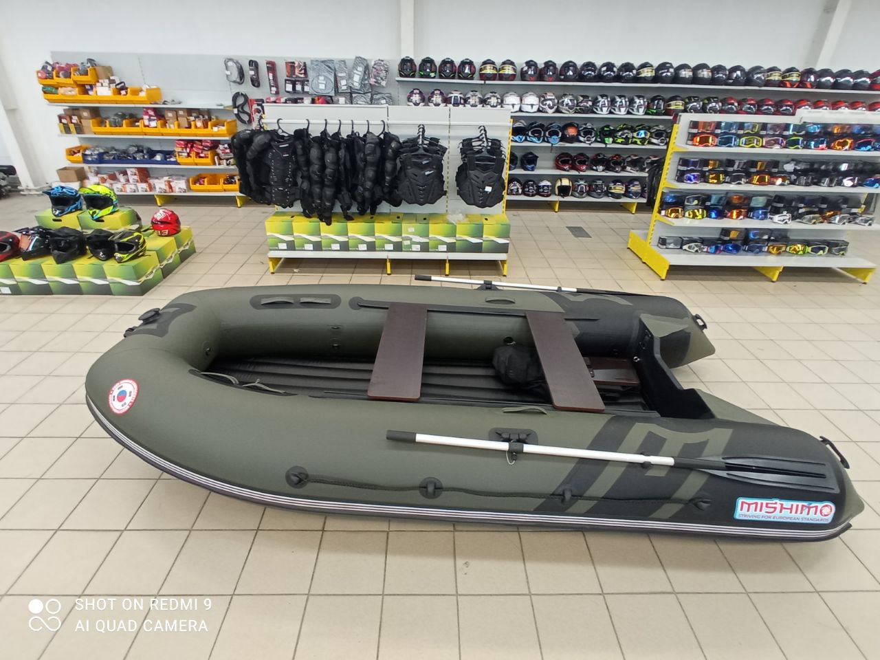 Лодка MISHIMO RIVER JET 410 под водомет в Кемерово