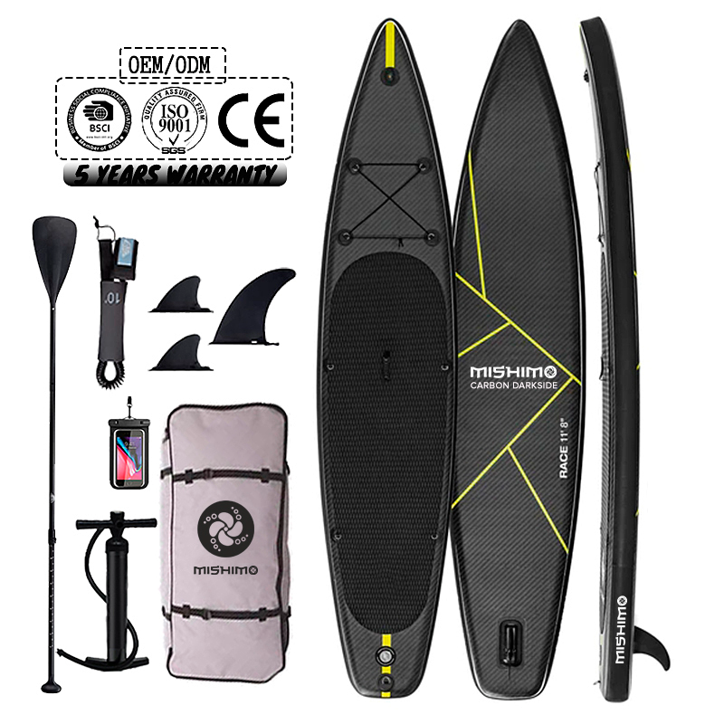 SUP (САП) ДОСКА MISHIMO CARBON DARKSIDE 10.6’ (325СМ) в Кемерово