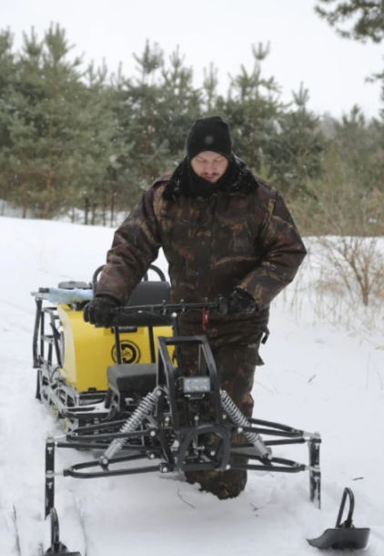 Мотобуксировщик РЫБАК PK 9 л.с. (короткая база 1230мм) в Кемерово