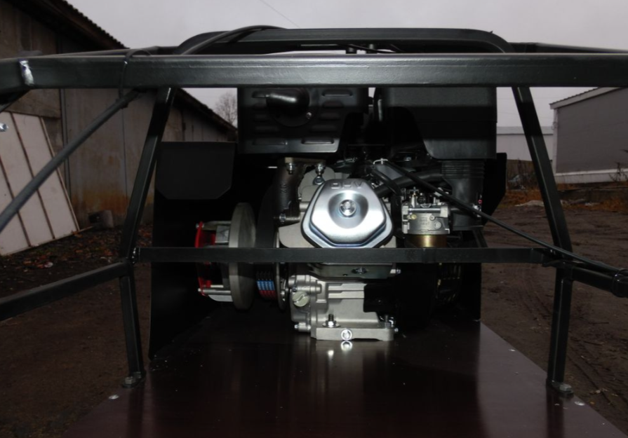 Мотобуксировщик AhtaR Зима 9 л/с с вариатором в Кемерово