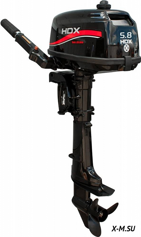 Лодочный мотор 2-х тактный HDX R series T 5,8 BMS в Кемерово
