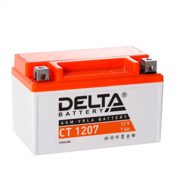 Аккумулятор Delta CT 1207 (12V / 7Ah) в Кемерово