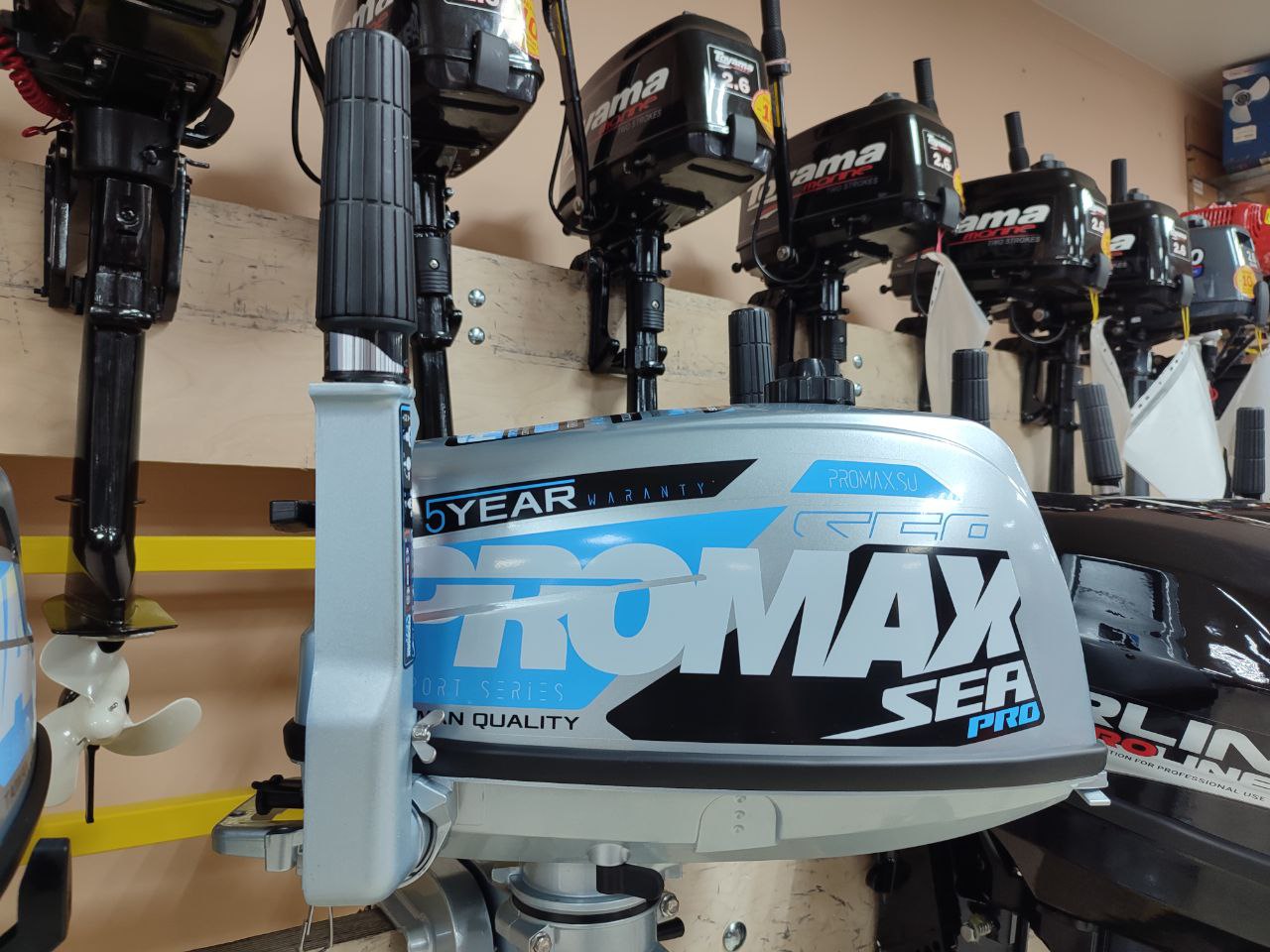 Лодочный мотор PROMAX SP5FHS (внешний бак 12 л) в Кемерово