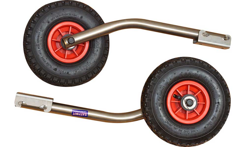 Транцевые колеса модульные удлиненные из нержавеющей стали в Кемерово