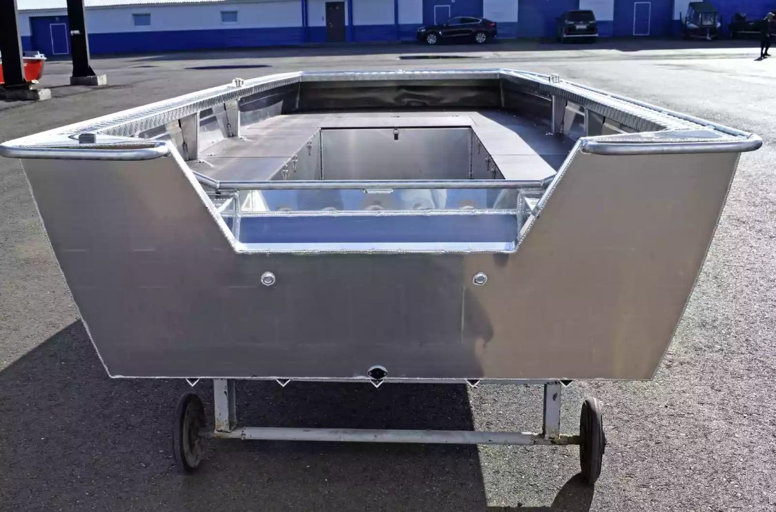 Алюминиевая лодка Wyatboat-490 Jonboat в Кемерово