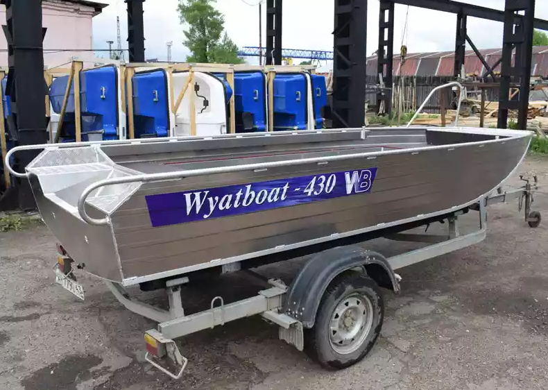 Алюминиевая лодка  Wyatboat-430 Master в Кемерово