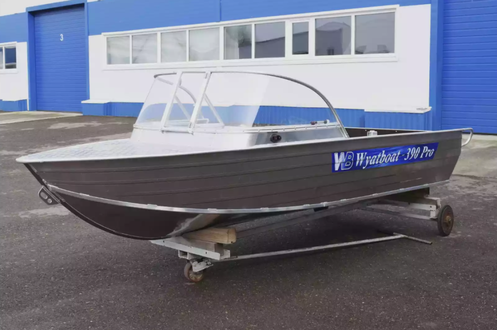 Алюминиевая лодка Wyatboat-390 Pro в Кемерово