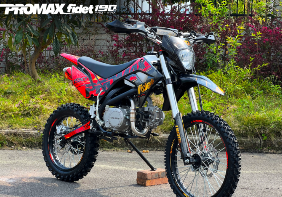 Мотоцикл (питбайк) PROMAX FIDET (ФАЙДЕТ) 190E MAX PRO LUX 19/16 в Кемерово