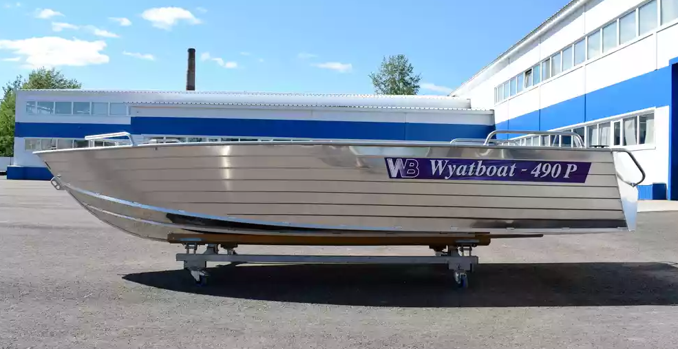 Алюминиевая лодка Wyatboat-490 P в Кемерово