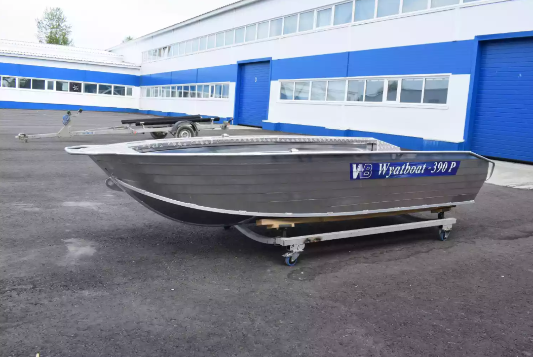 Алюминиевая лодка Wyatboat-390Р Увеличенный борт в Кемерово