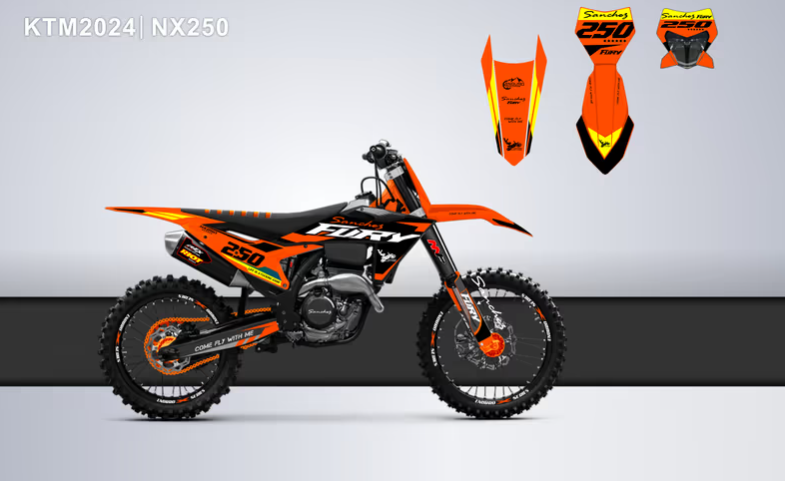 Кроссовый мотоцикл Sanchez Fury NX250 в Кемерово