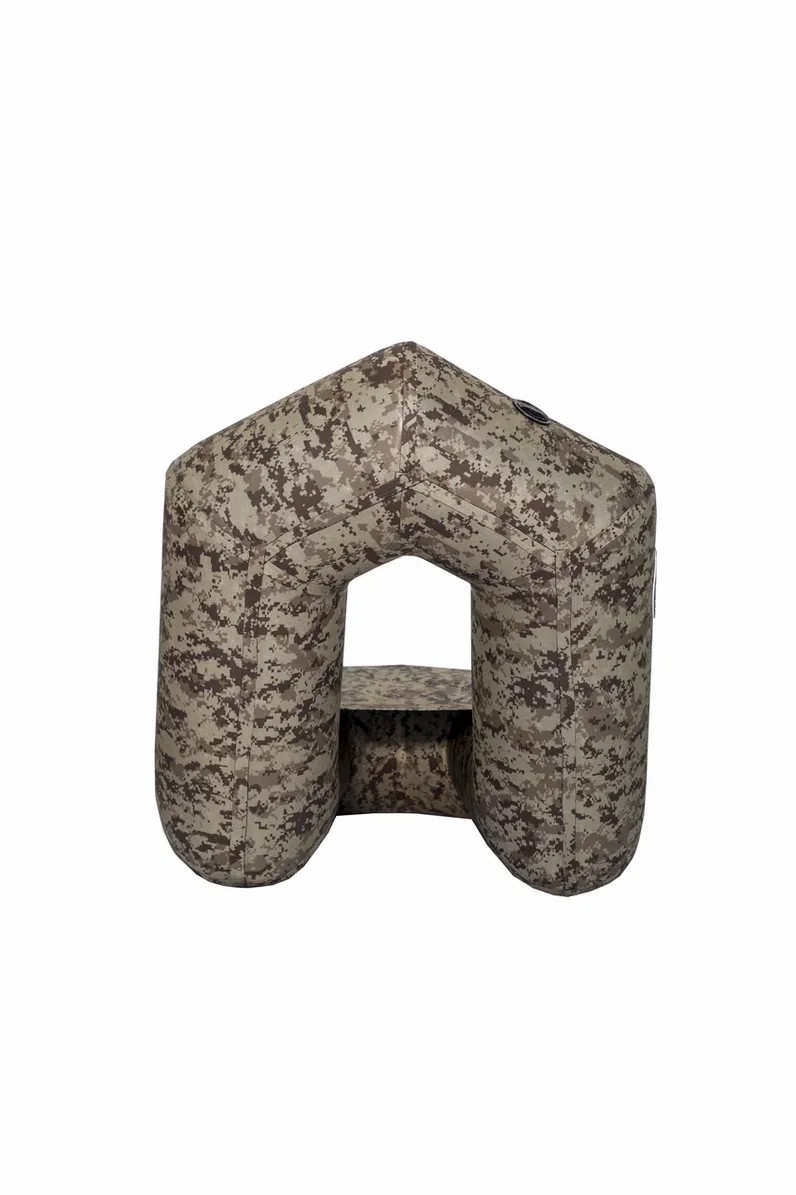 КРЕСЛО НАДУВНОЕ SMARINE, 85Х75 СМ, ПВХ, КОРИЧНЕВЫЙ ПИКСЕЛЬ в Кемерово