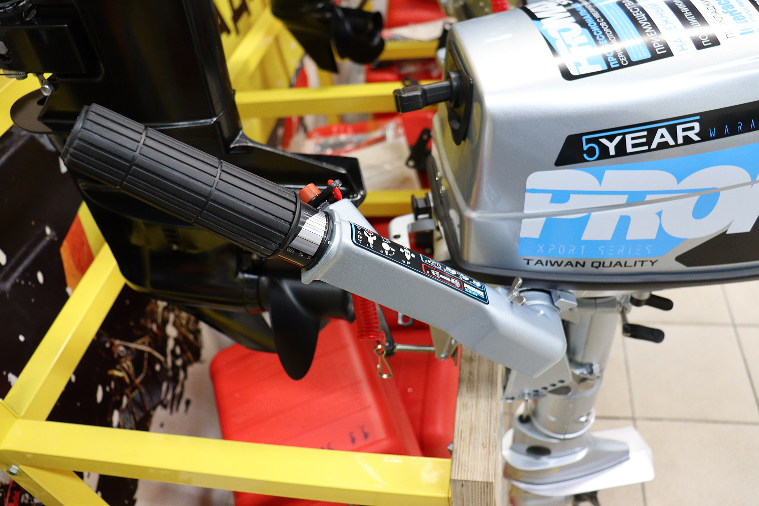 Лодочный мотор PROMAX SP5FHS (внешний бак 12 л) в Кемерово