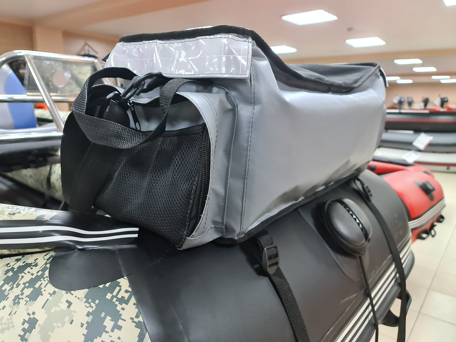 СУМКА ЛЮКС НА БАЛЛОН ДЛЯ ЛОДОК ПВХ 50Х25Х25 СМ в Кемерово