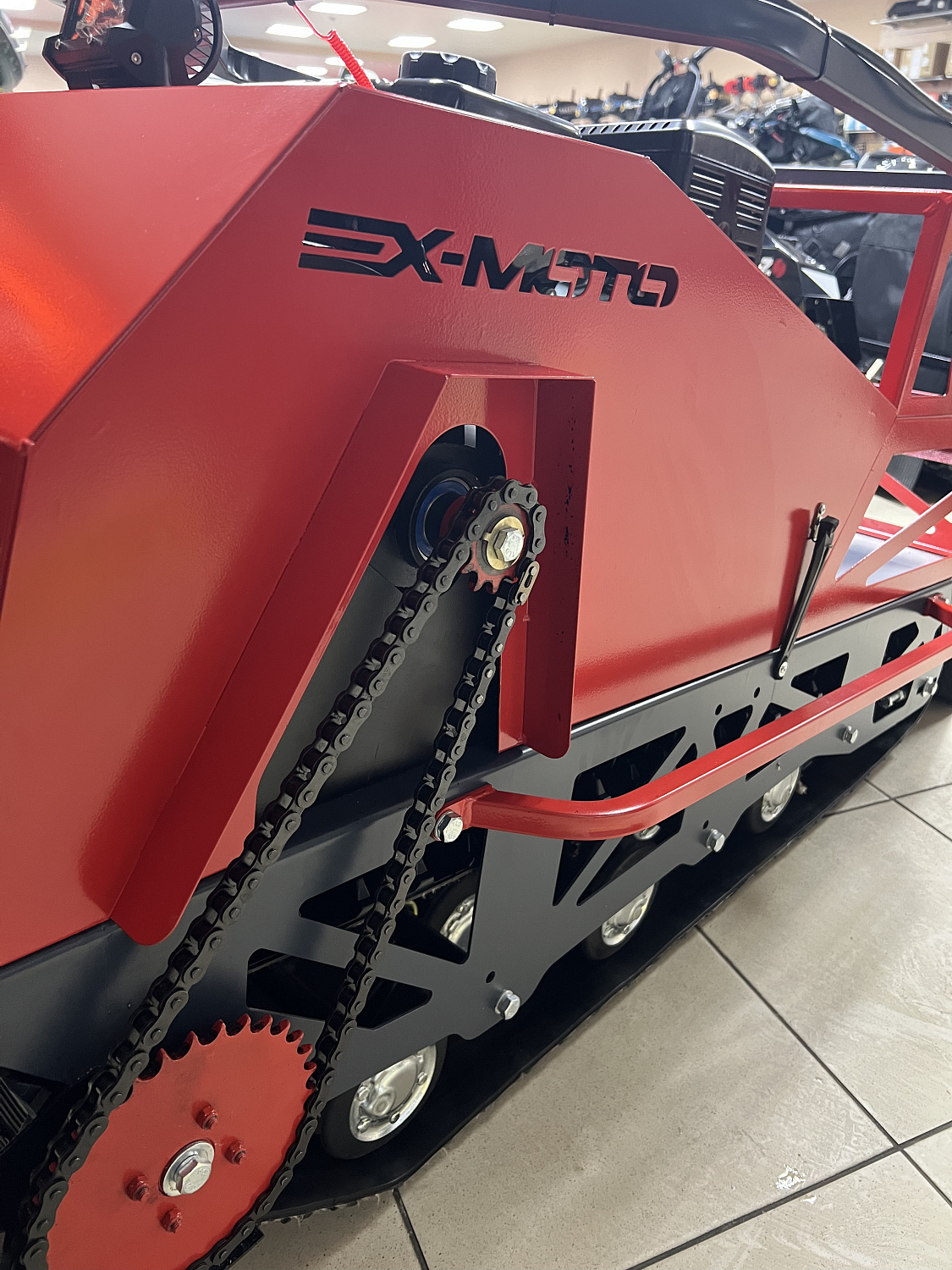 Мотобуксировщик EX-MOTO SNOWDOG S500 15л.с в Кемерово