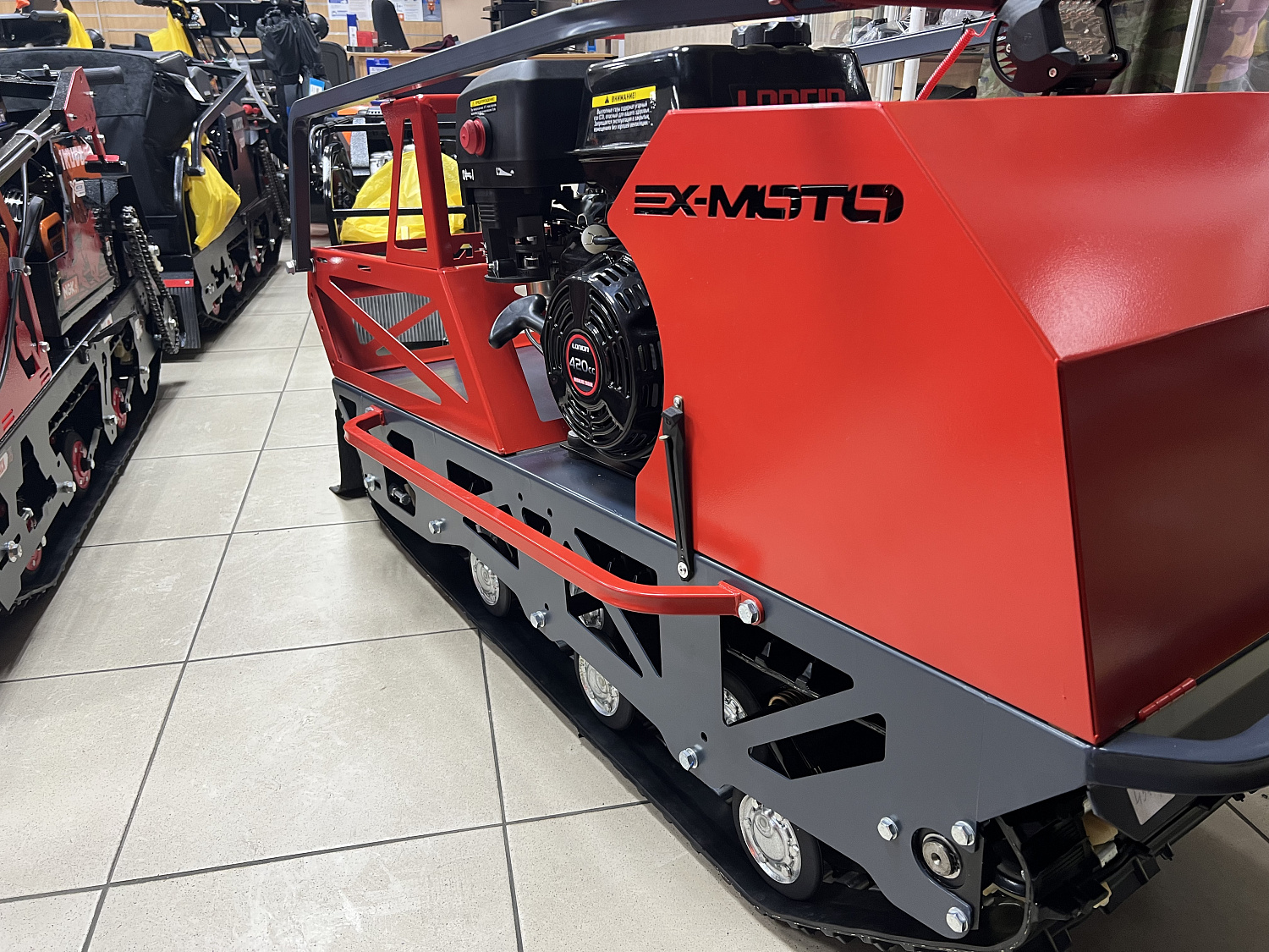 Мотобуксировщик EX-MOTO SNOWDOG S500 15л.с в Кемерово