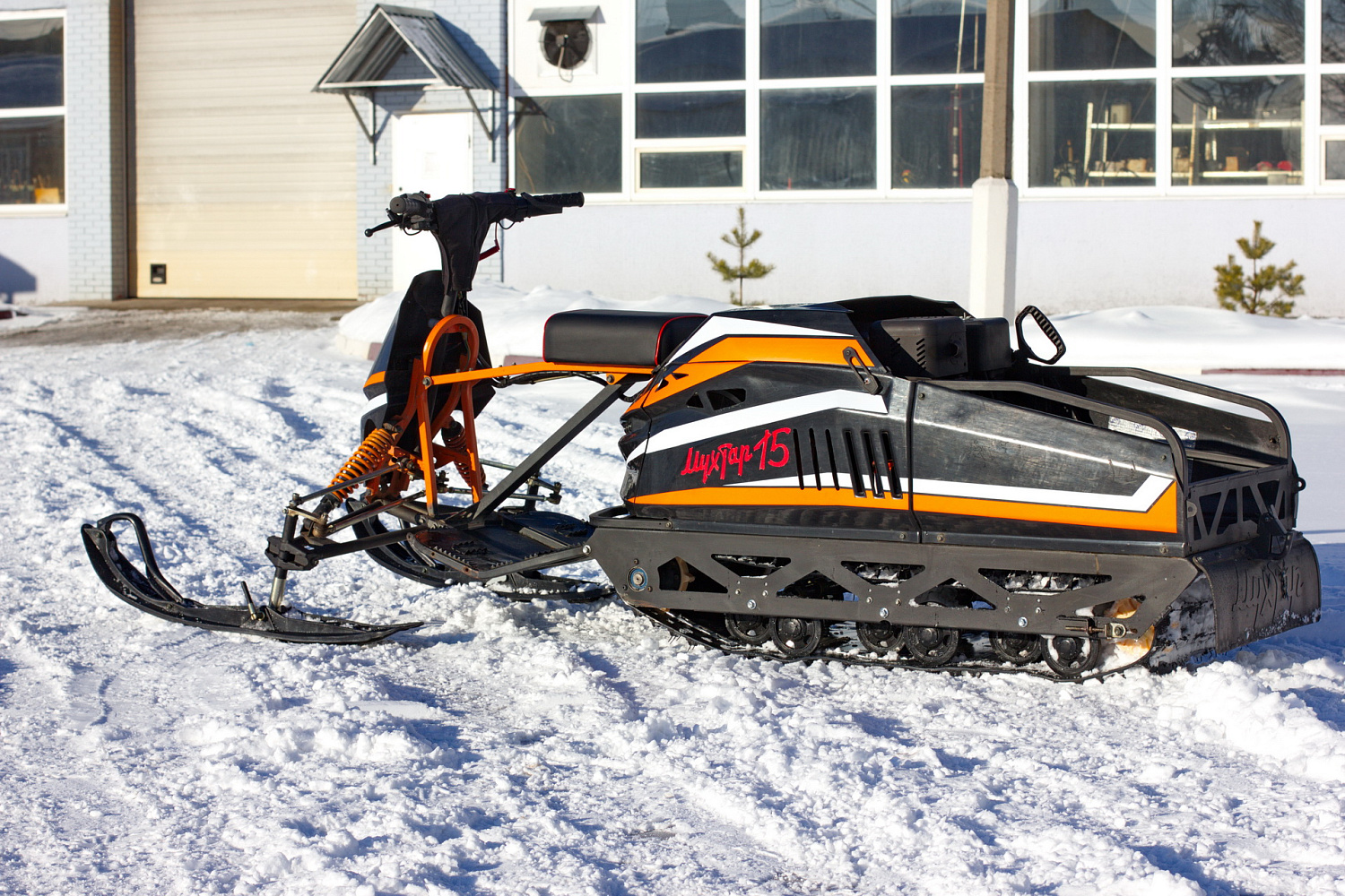 Мотобуксировщик IRBIS Мухтар 15 с лыжным модулем в комплекте в Кемерово