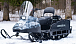 Миниснегоход Бурлак Егерь Экспедитор 15 л.с. , реверс, тормоз, капот белый в Кемерово