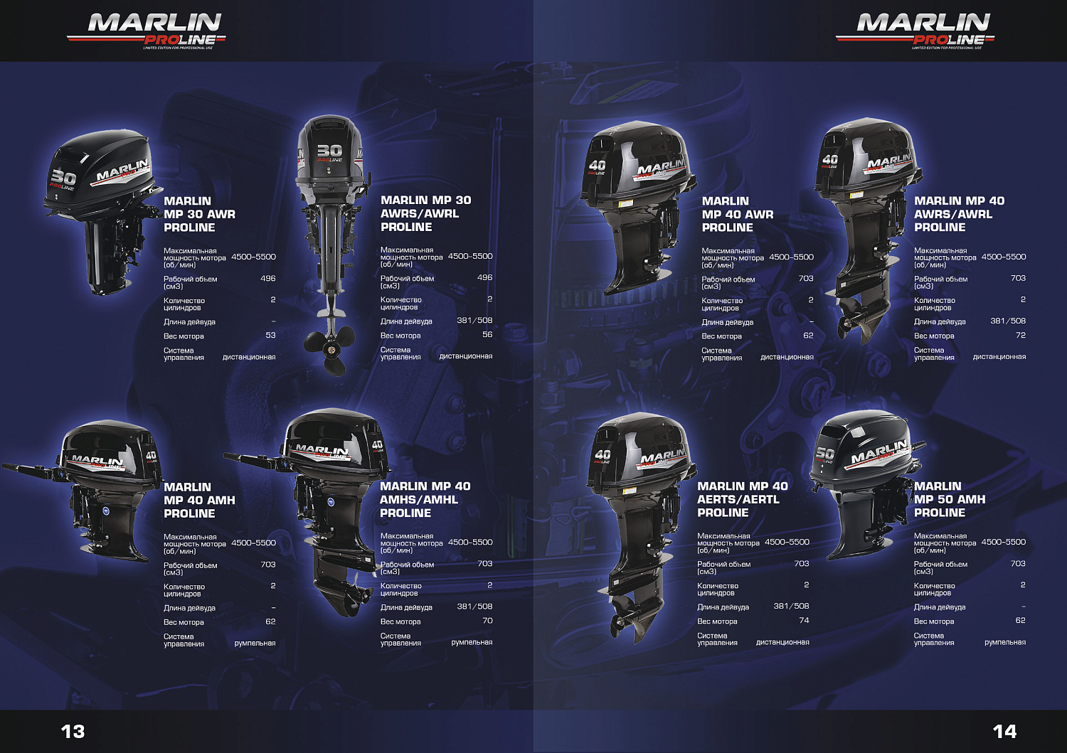 Лодочный мотор MARLIN PROLINE MP 40 AERTL в Кемерово