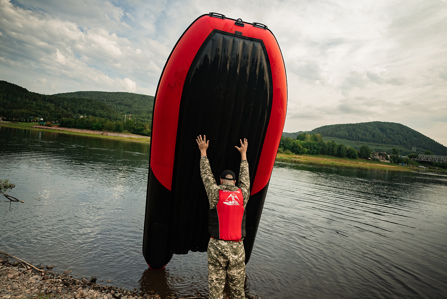 Лодка MISHIMO RIVER FJET PRO 470 под водомет в Кемерово