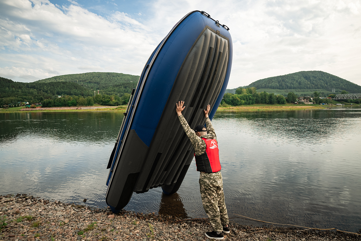 Лодка MISHIMO RIVER FJET PRO 470 под водомет в Кемерово