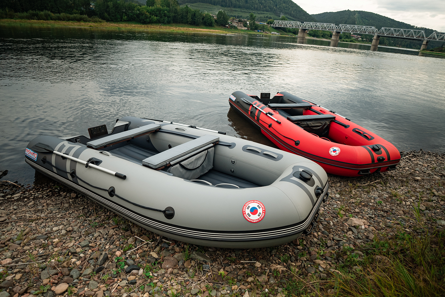 Лодка MISHIMO RIVER JET 390 под водомет в Кемерово