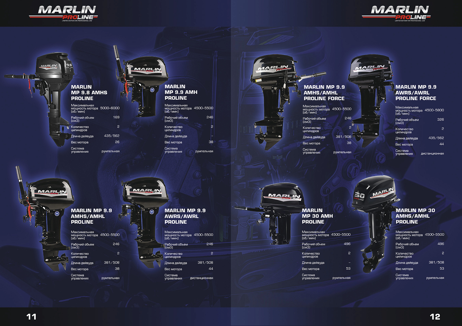 Лодочный мотор MARLIN PROLINE MP 40 AERTL в Кемерово