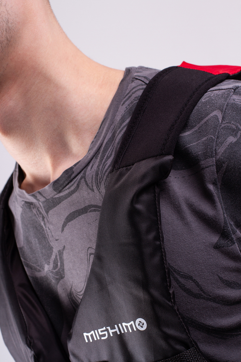 Жилет спасательный MISHIMO PRO Премиум качества Черно-красный в Кемерово